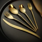 Pristine Gold Cutlery Set - Image 2