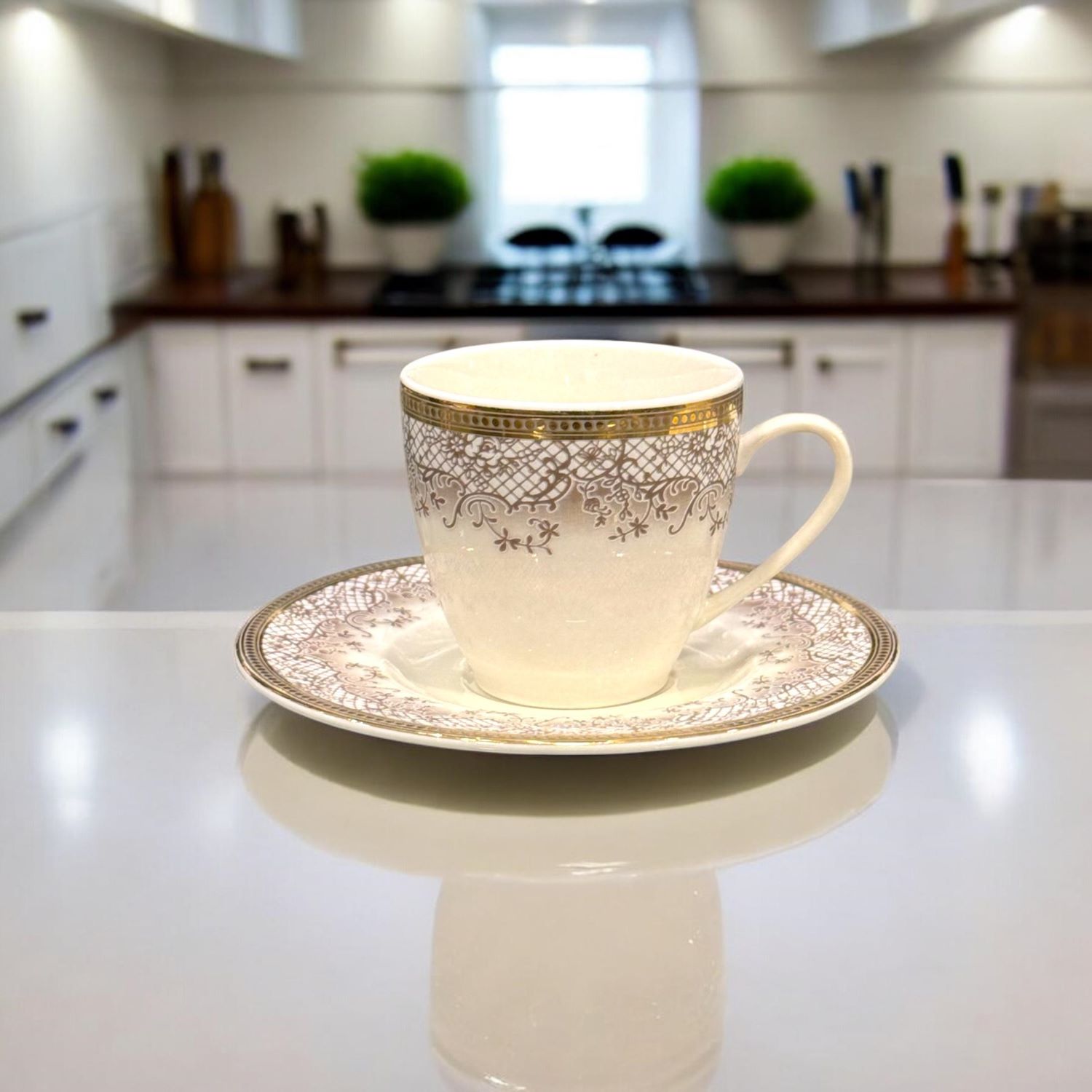 Cup & Soucer product 2 Turkish Coffee & Cup - Image 1