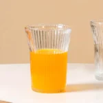 Fluted Glass Carafe Jug - Image 3