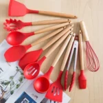 12 Piece Silicone Utensil Set - Image 2